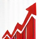 Growth chart icon representing continuous support